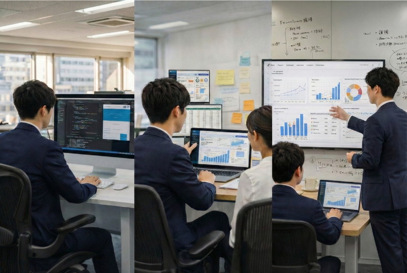 Webサイト制作と運用のダッシュボード